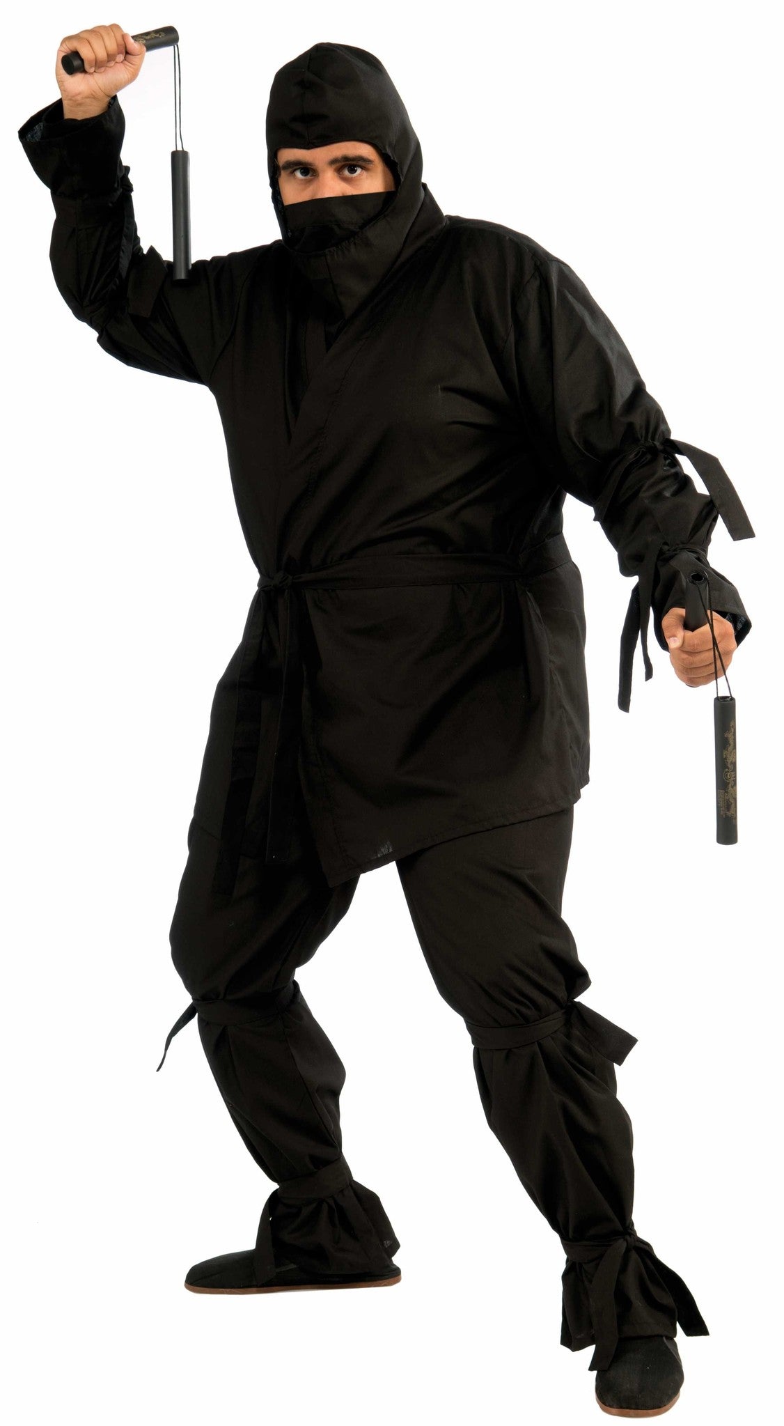 Adult Plus Size Deluxe Ninja Costume