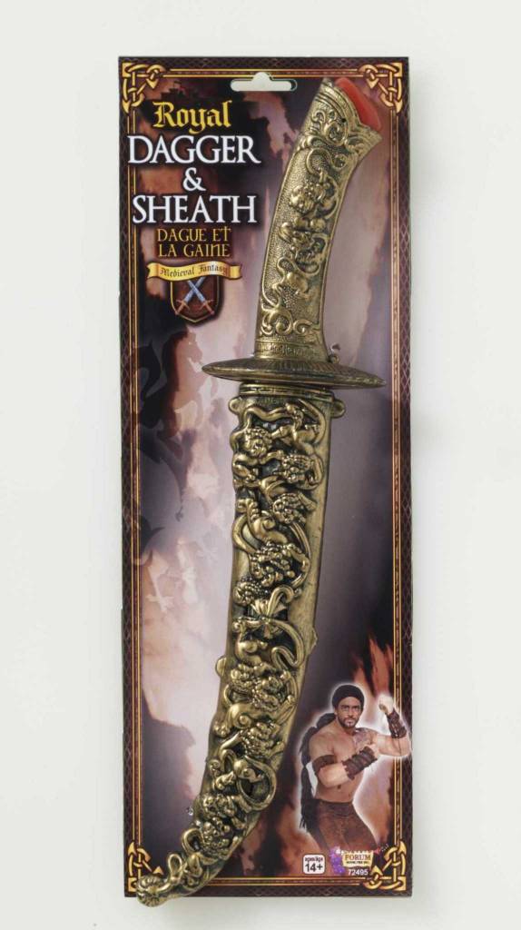 Medieval Royal Dagger & Sheath
