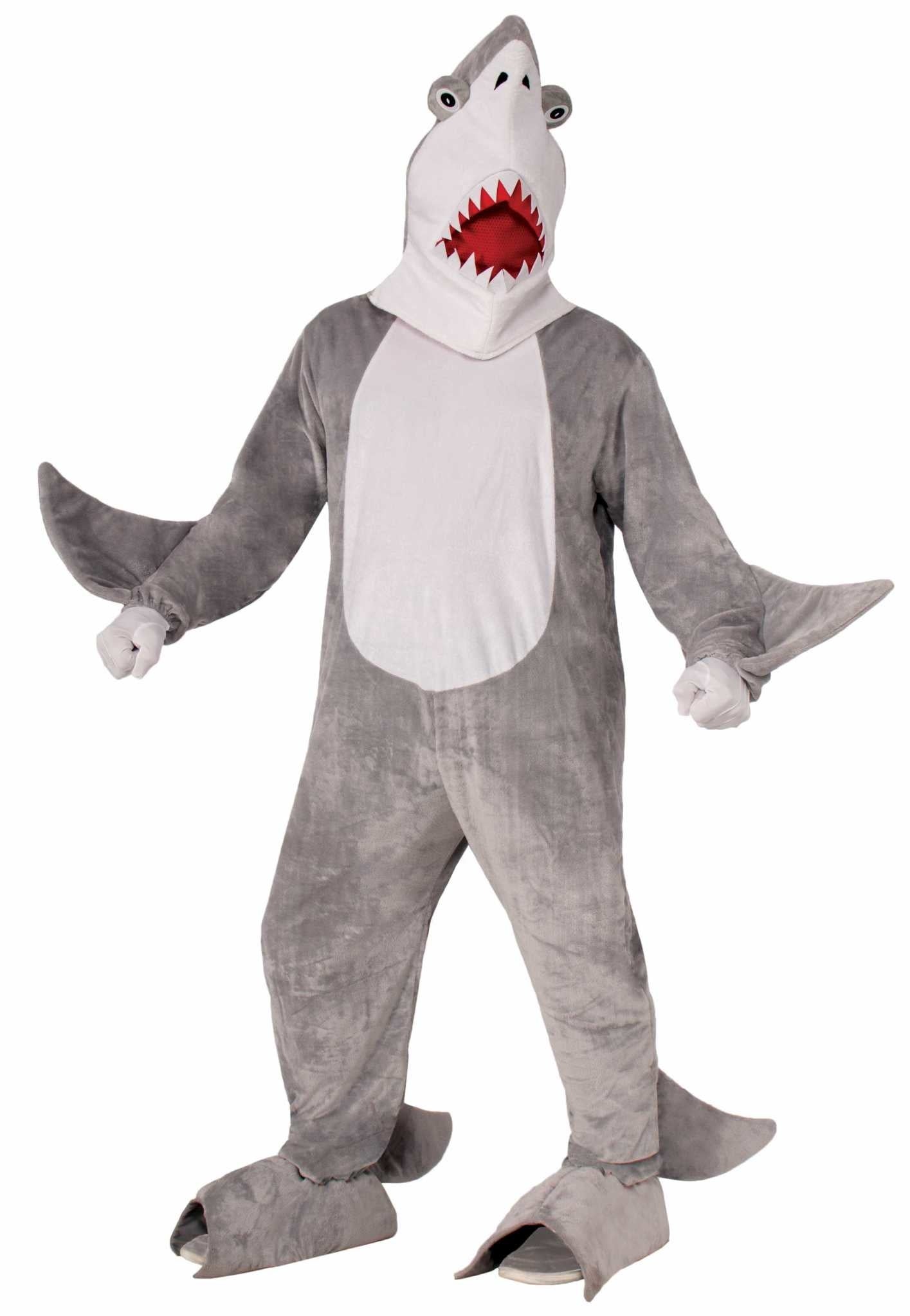 Adult Plush Mascot: Chomper the Shark - Standard