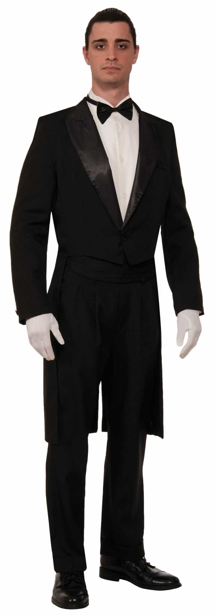 Adult Formal Tuxedo Tailcoat Costume