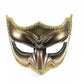 Venetian Devil Half Mask w/ Eyeglasses Arms - Silver