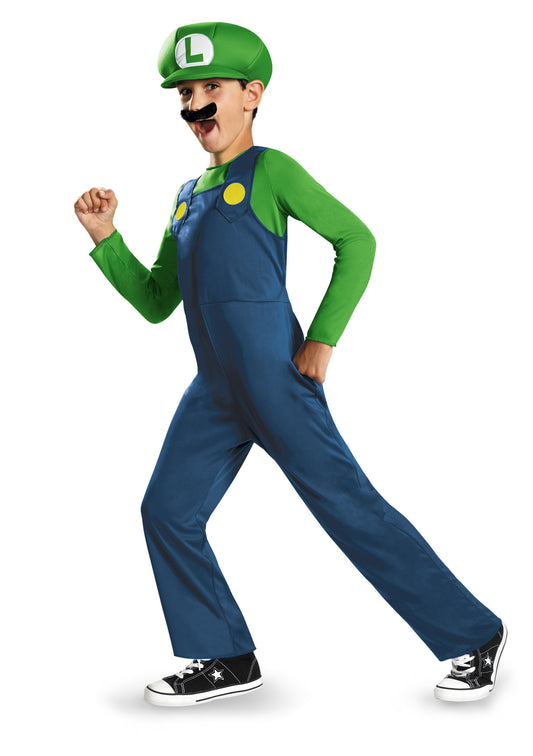 Kids Classic Luigi Costume