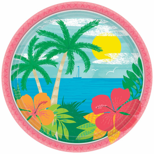 7" Plates: Summer Vibes (60ct.)