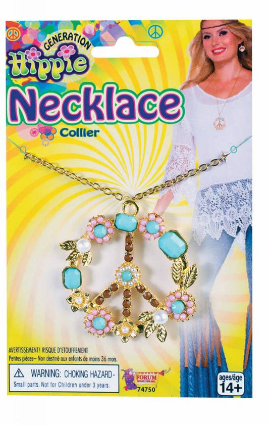 Hippie Peace Necklace