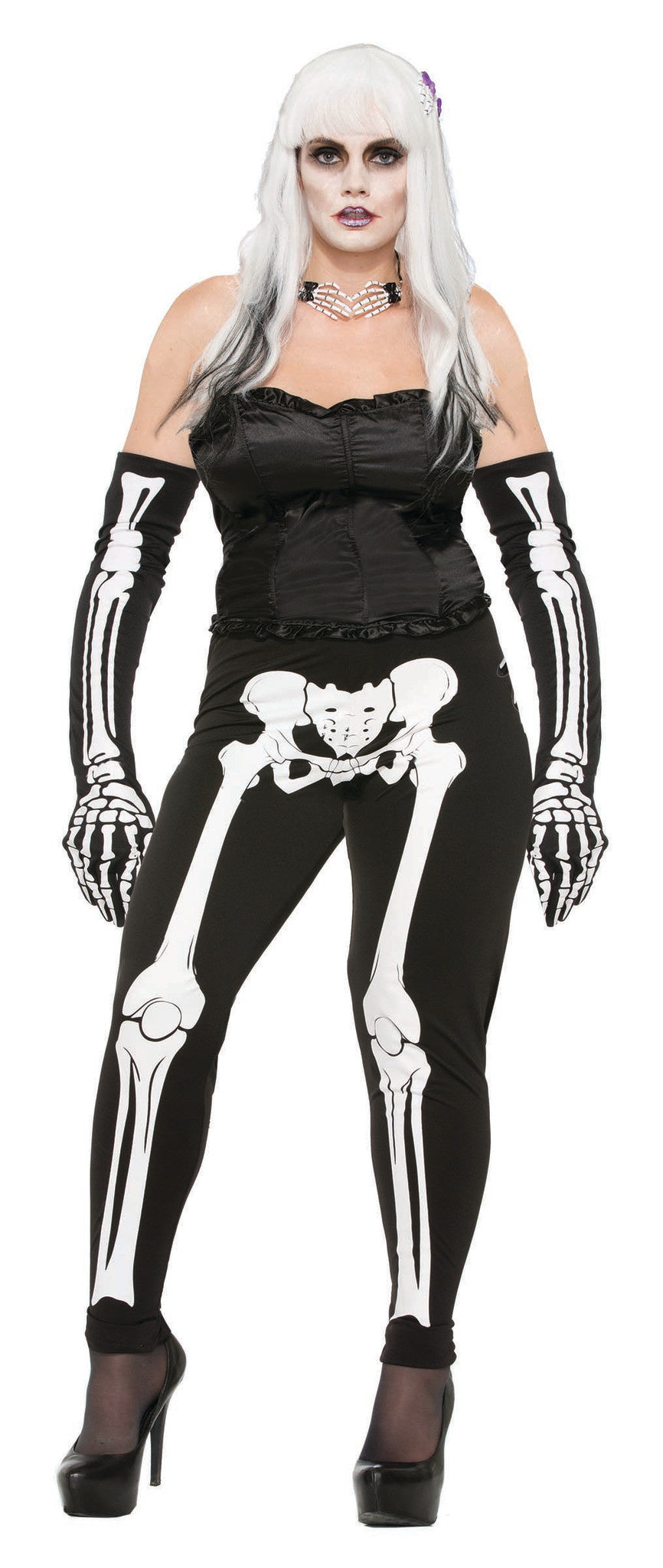 Skeleton Leggings - Plus