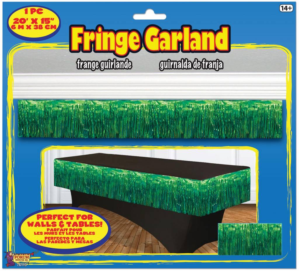 Fringe Garland - Green