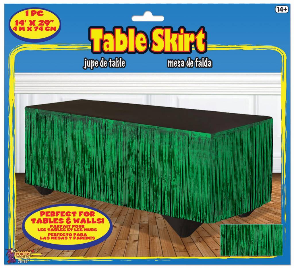Table Skirt - Green