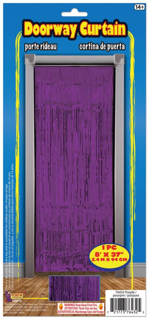 Doorway Curtain - Purple