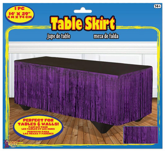 Table Skirt - Purple
