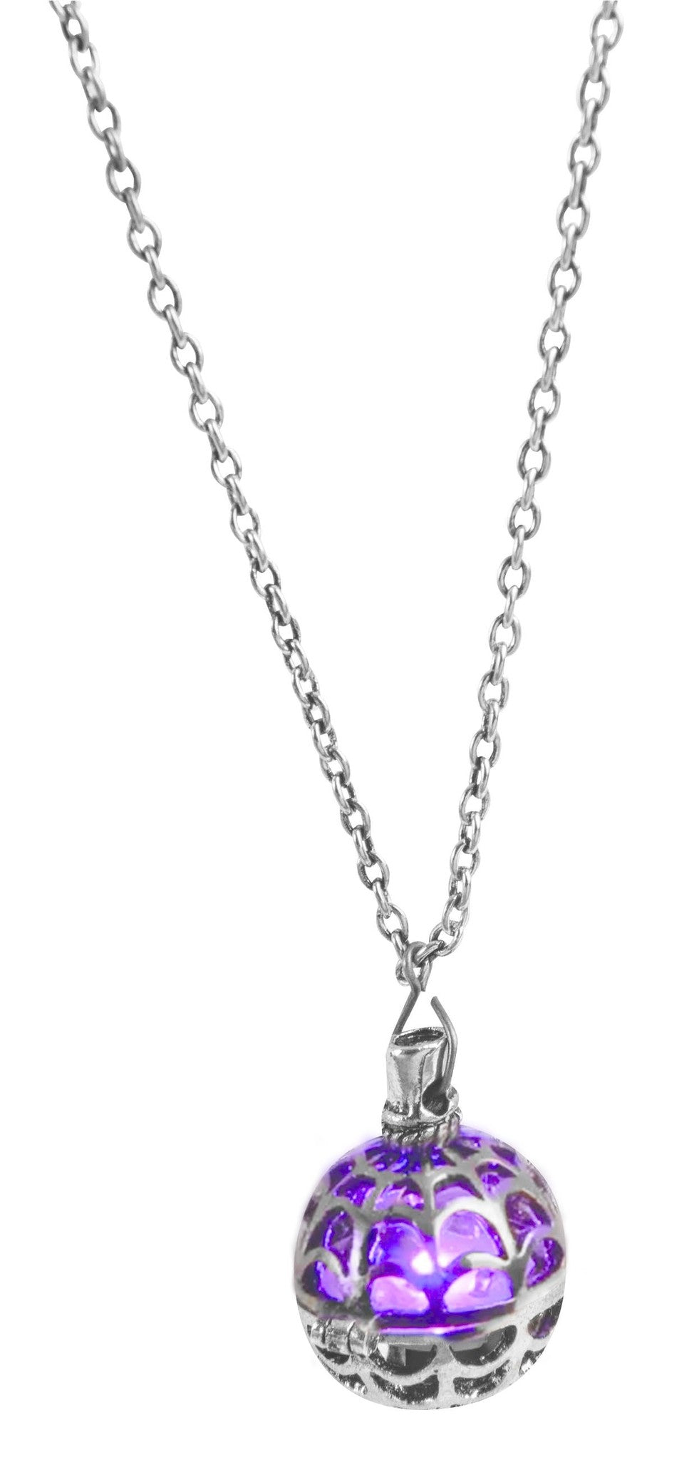 Witches & Wizards: Light Up Spider Web Necklace