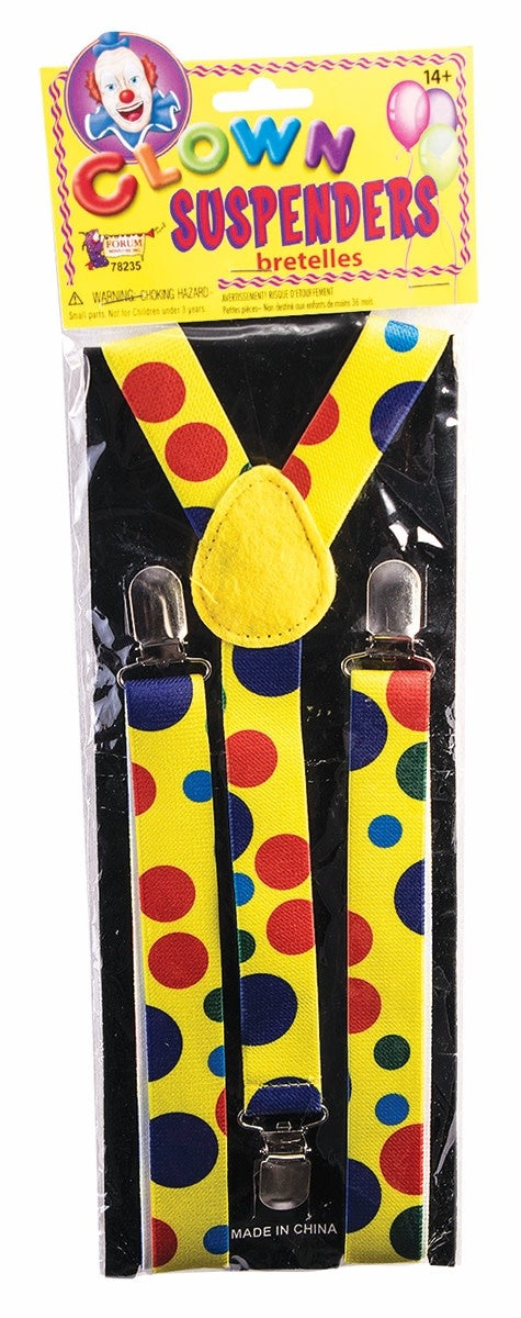 Clown Polka Dot Suspender