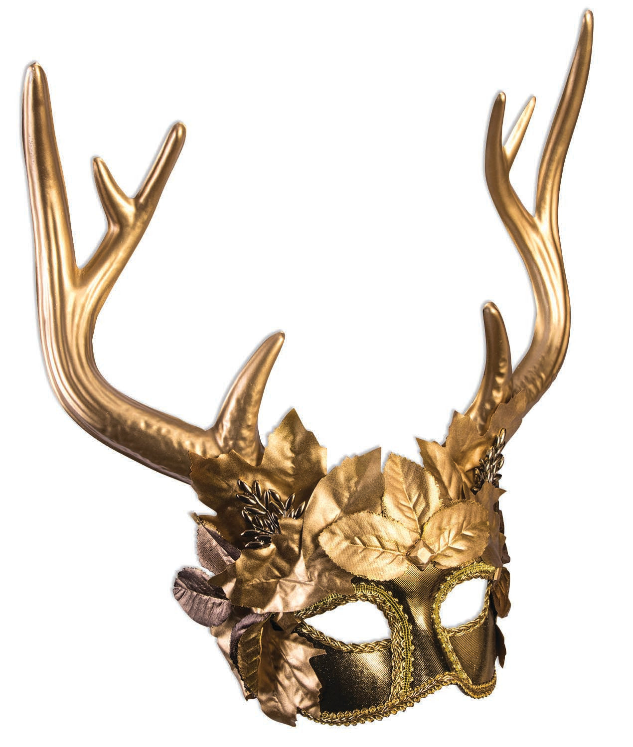 Mythical Creatures: Golden Faun Masquerade Mask