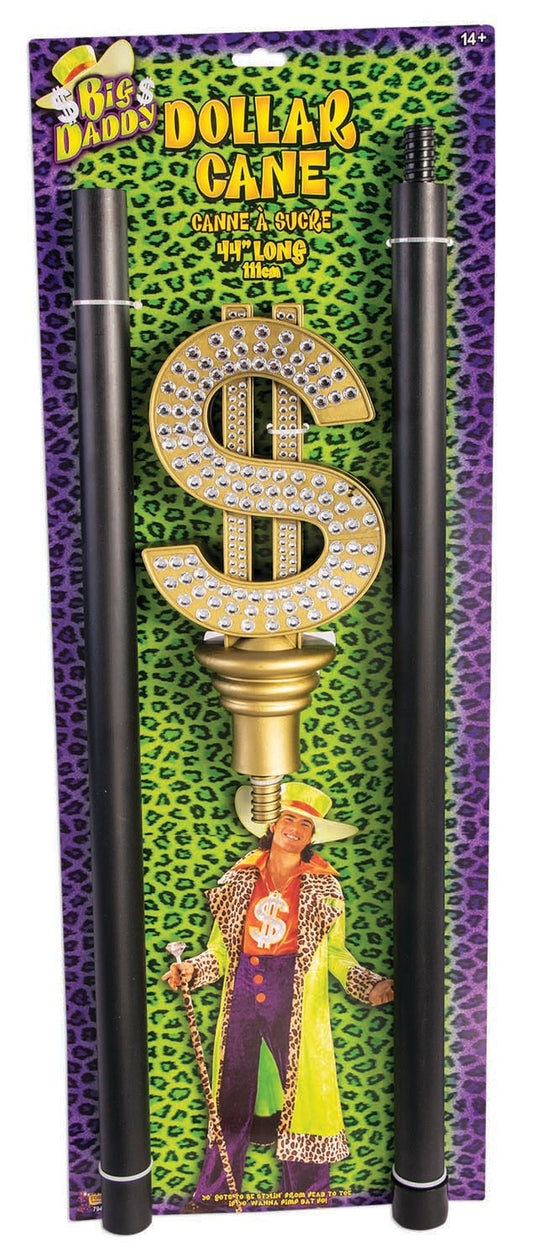 Dollar Sign Pimp Cane