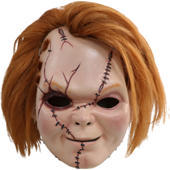 Adult Scarred Chucky Plastic Mask