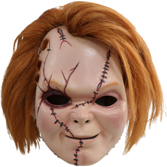 Adult Scarred Chucky Plastic Mask