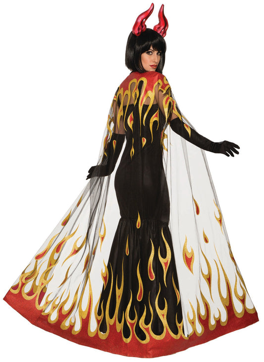 Devil Fire Cape - Standard Size