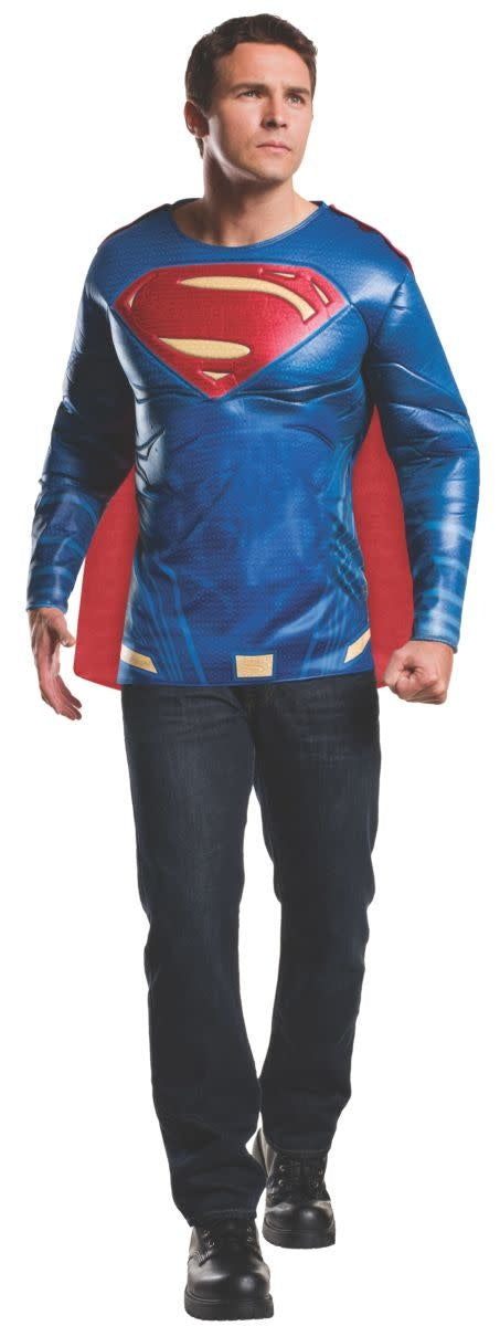 Men's Deluxe Superman Muscle Chest Costume Top