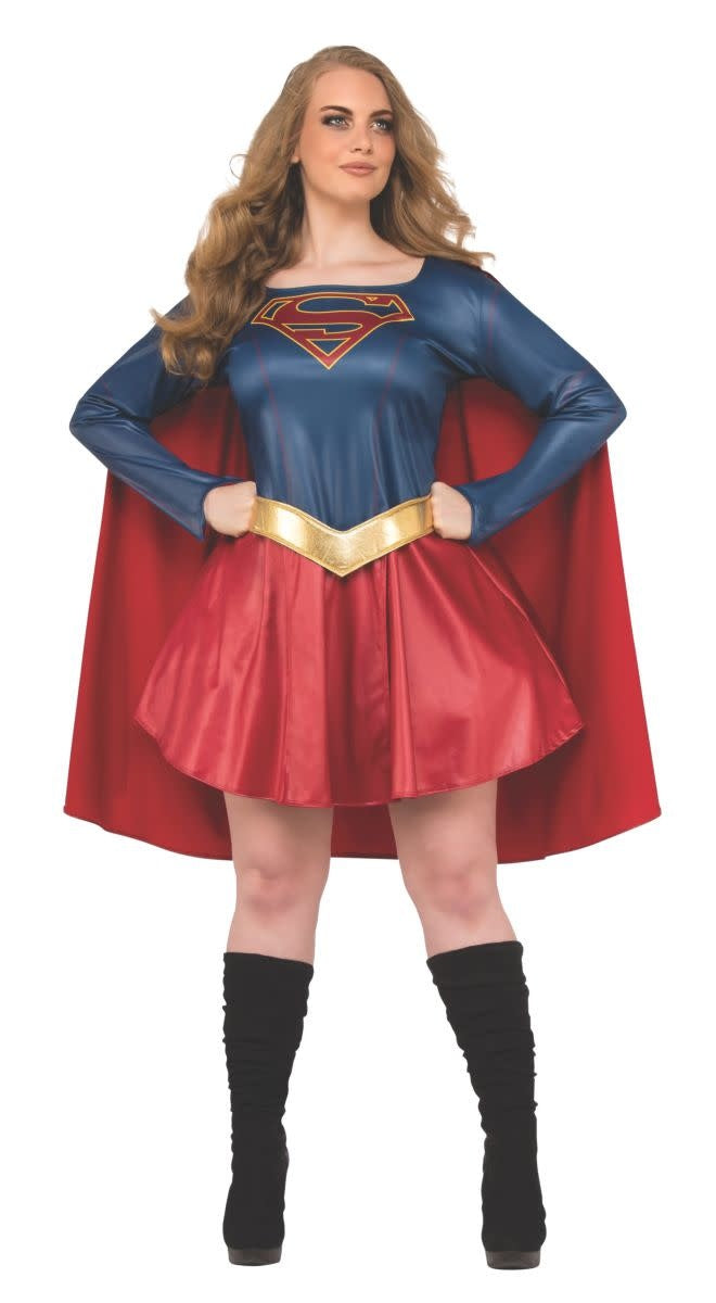 Women's Supergirl Costume - Plus Size