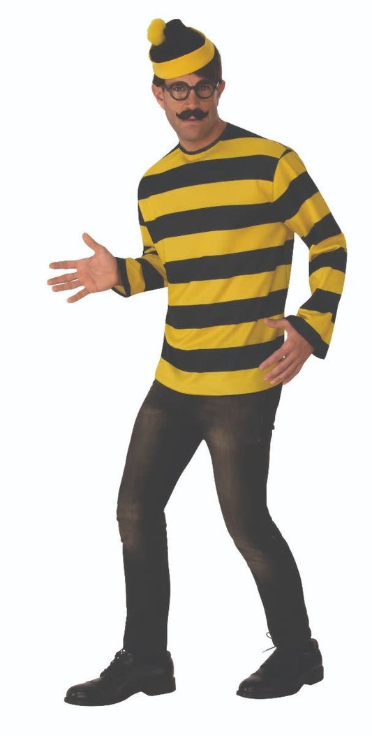 Men's Odlaw Costume (Where's Waldo)