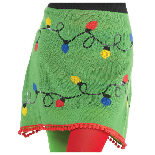 Ugly Sweater Skirt Adult