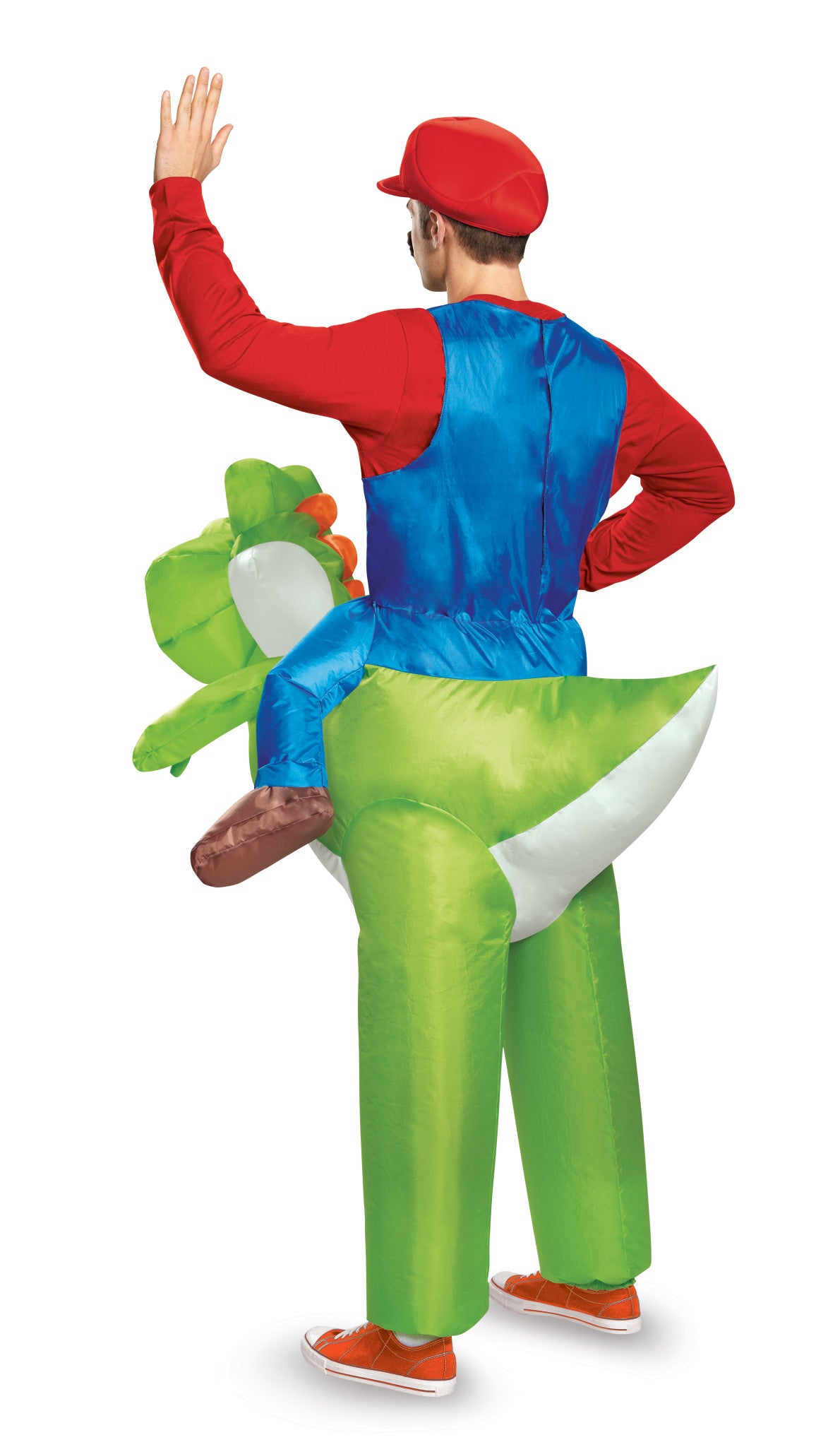 Mario Riding Yoshi - O/S (Adult)