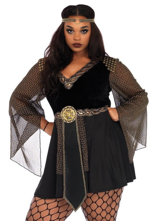 Women's Plus Size Glamazon Warrior Costume