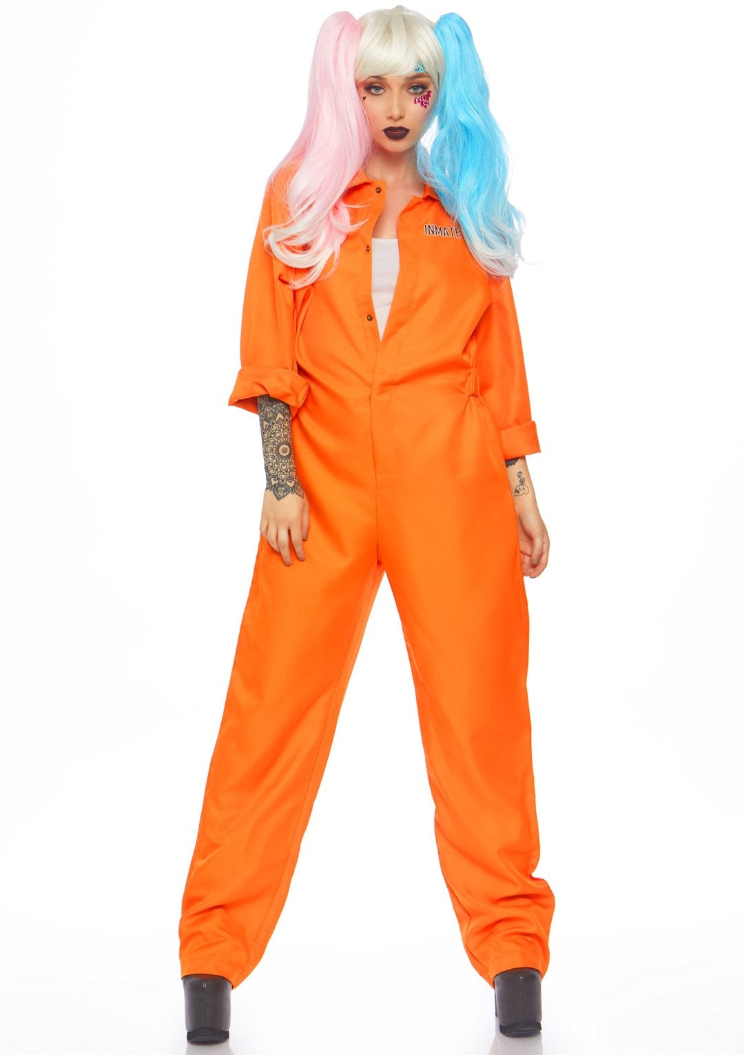 Prison Jumpsuit: Orange - O/S