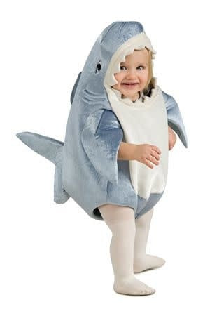 Infant Shark Romper Costume