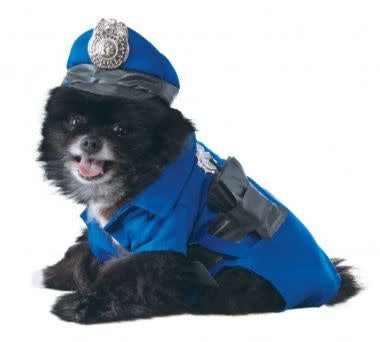 Police Officer Dog