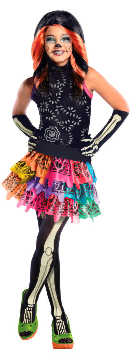 Kids Monster High Skelita Calaveras Costume