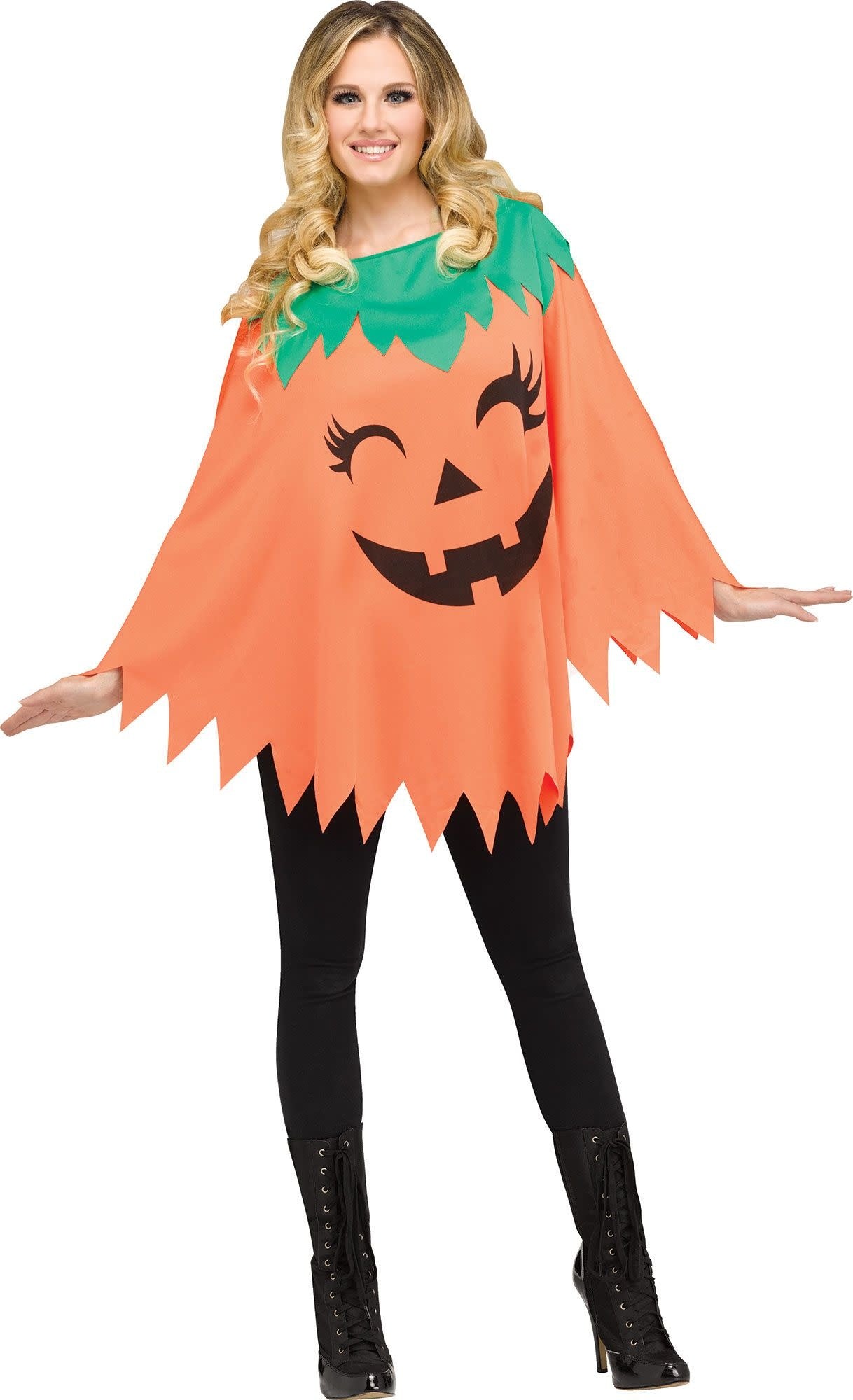 Pumpkin Poncho - Standard