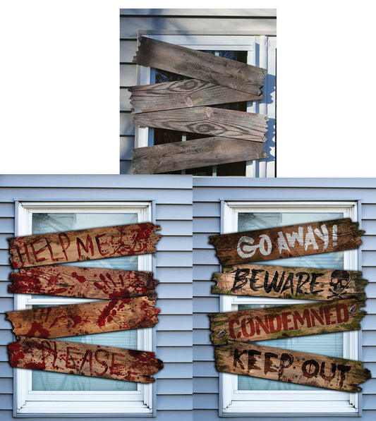 Haunted Window Boards