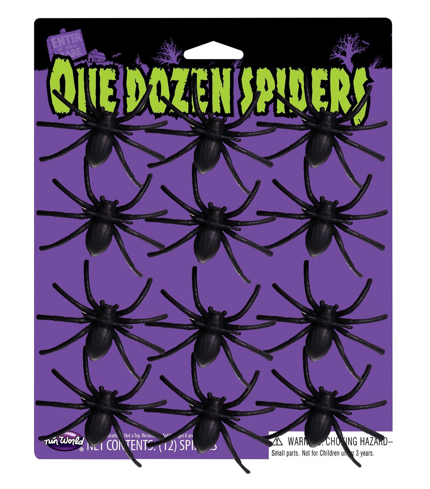One Dozen Spiders