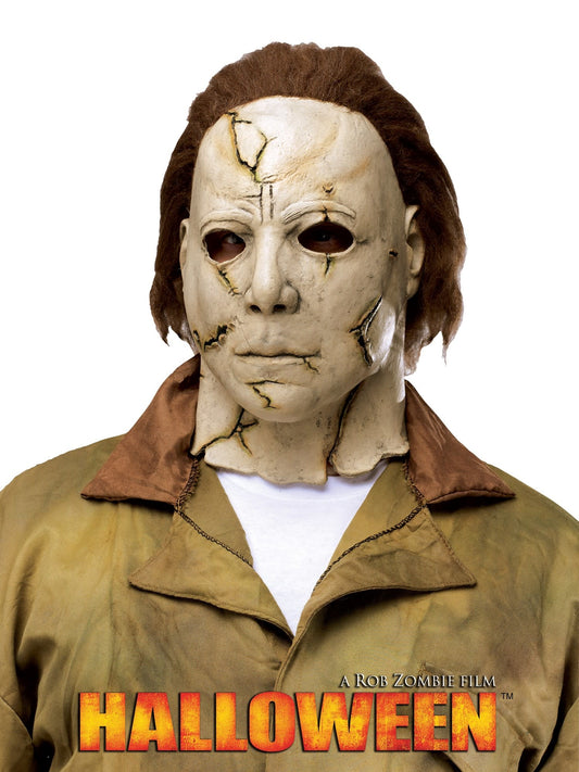 Michael Myers™ Mask - Rob Zombie's Halloween (Cracked & Distressed)
