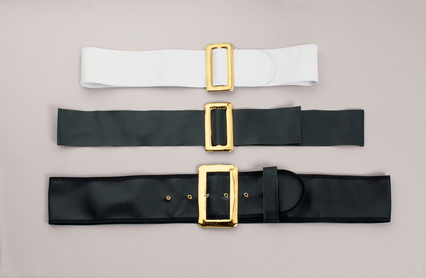 Santa Belt: White