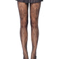 Florentine Lace Pantyhose - Black