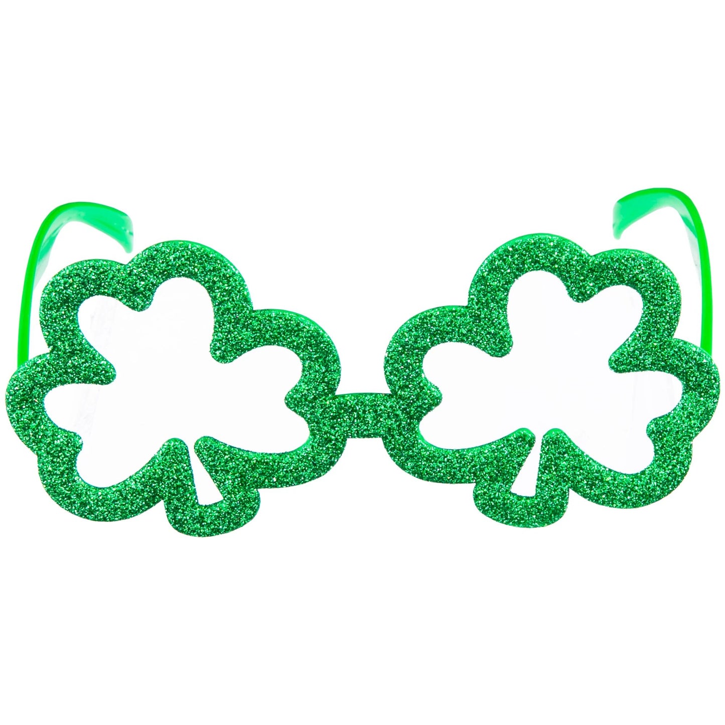 Value Glitter Glasses - Shamrock