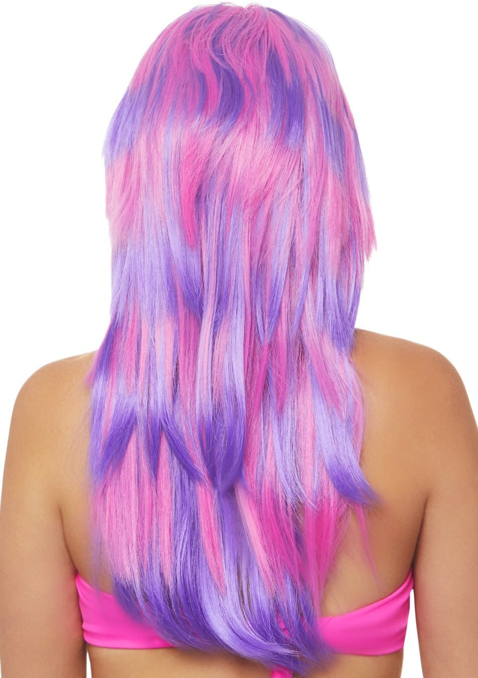 Cheshire Cat Wig - Pink/Purple