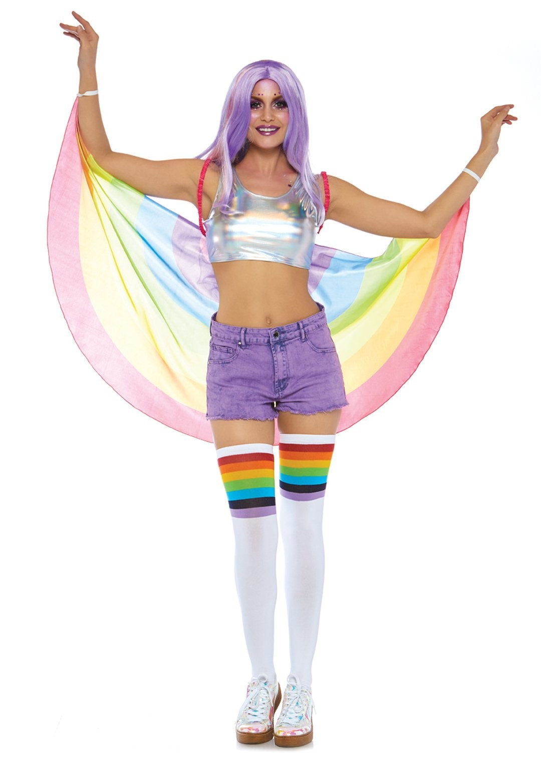 Festival Pride Rainbow Wings