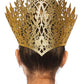 Glitter Queen Crown - Gold