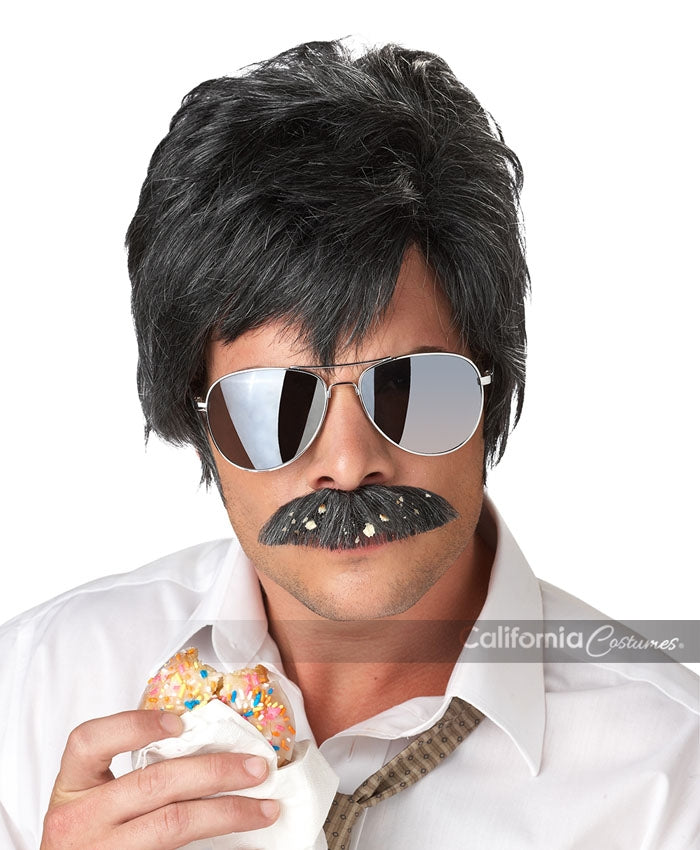 Ace Detective Wig and Moustache