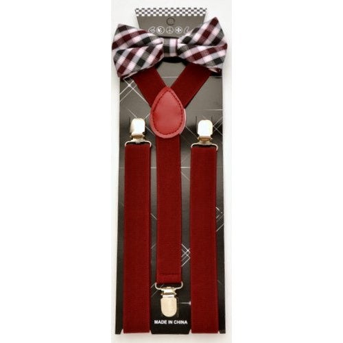 Bow Tie & Suspender Set