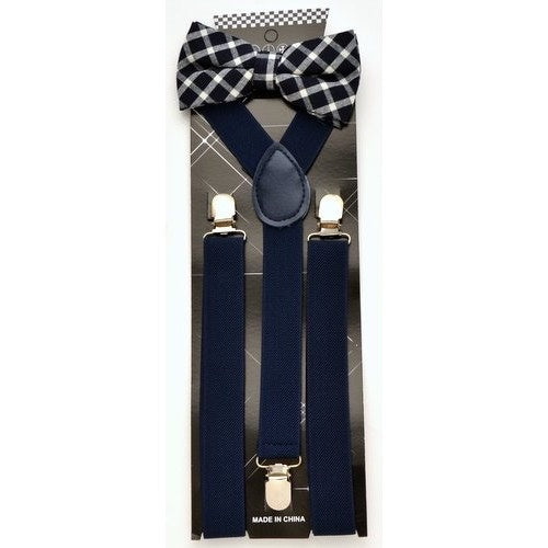 Bow Tie & Suspender Set