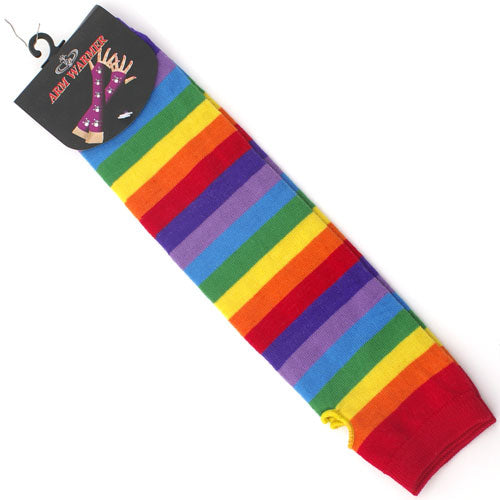 Rainbow Arm Warmers