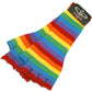 Long Fingerless Gloves - Rainbow