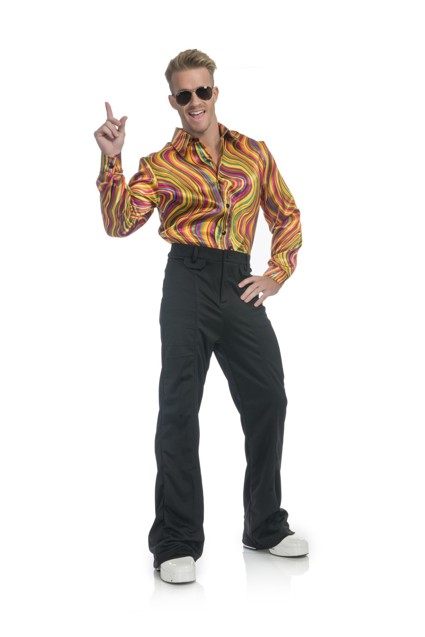 Men's Rainbow Disco Shirt