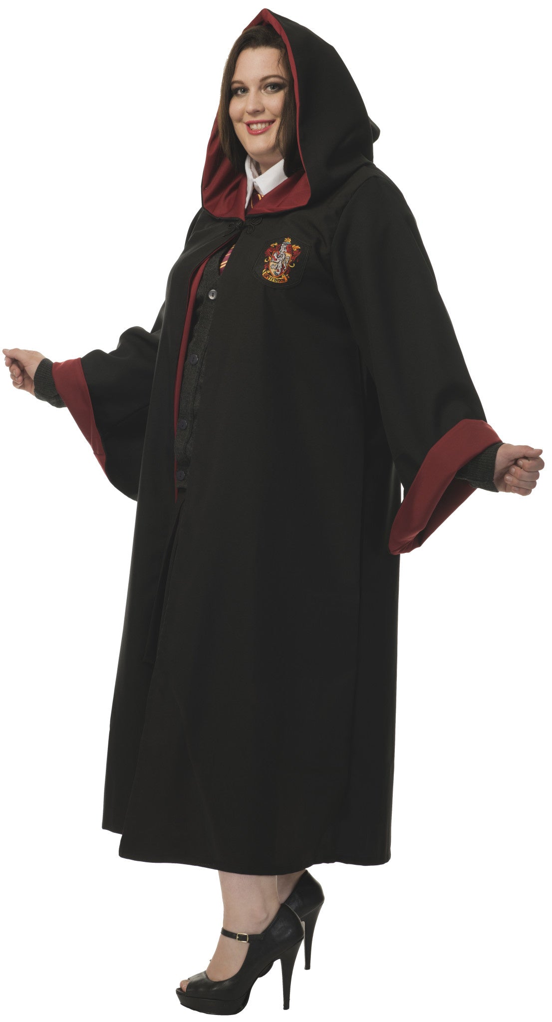  Charades Women's Plus Size Harry Potter Hermione Granger Costume,  As Shown, 1X : Clothing, Shoes & Jewelry