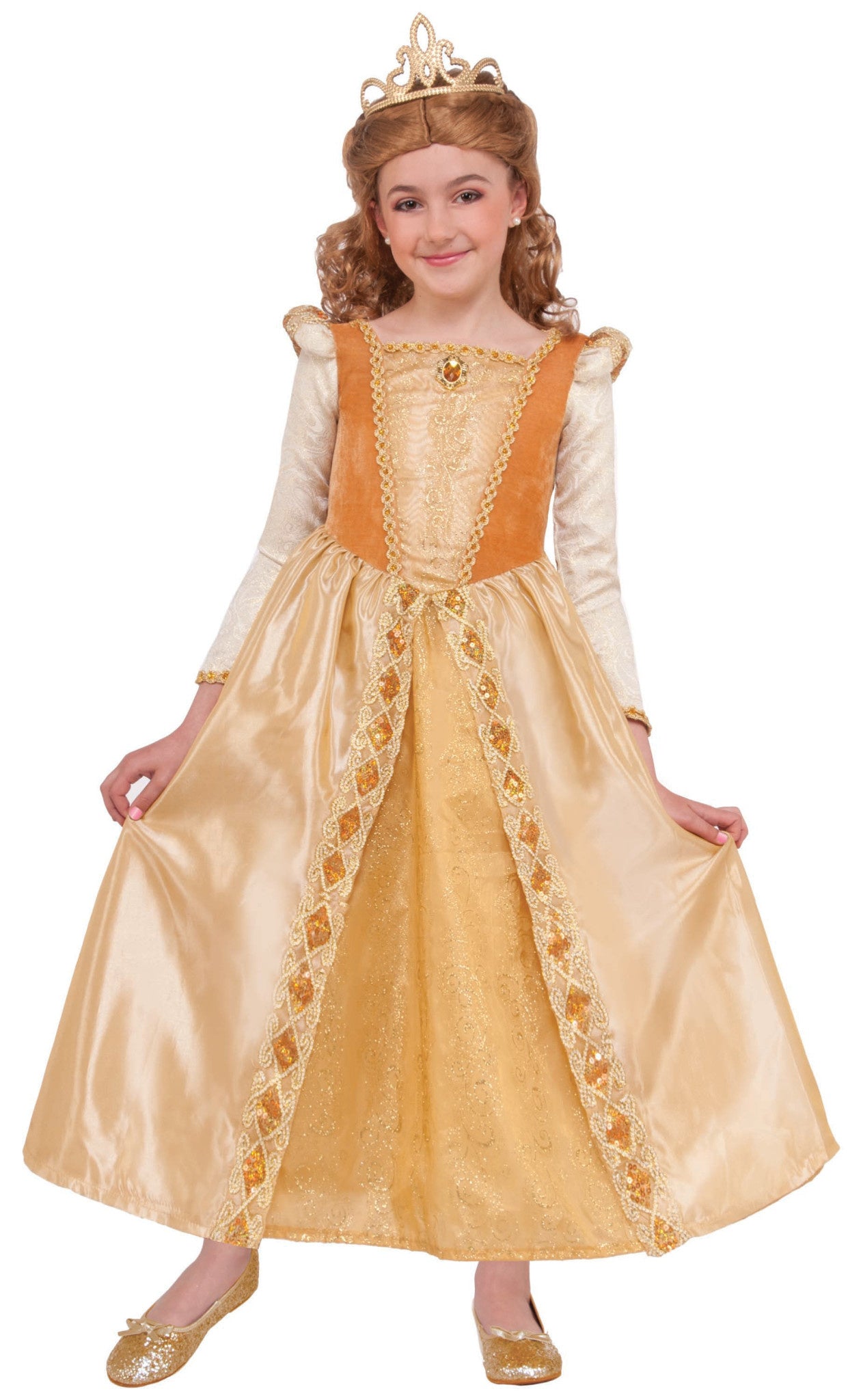 Kids' Regal Shimmer Princess Costume