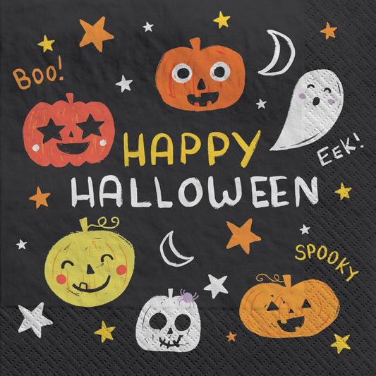 Spooky Friends Luncheon Napkins (100 Count)