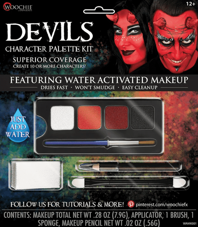 Character Water Activated M/U Palette Kit